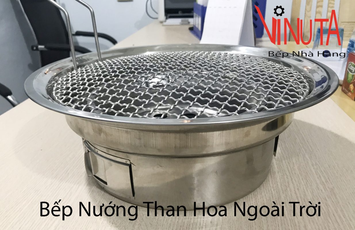 bếp nướng than hoa ngoài trời