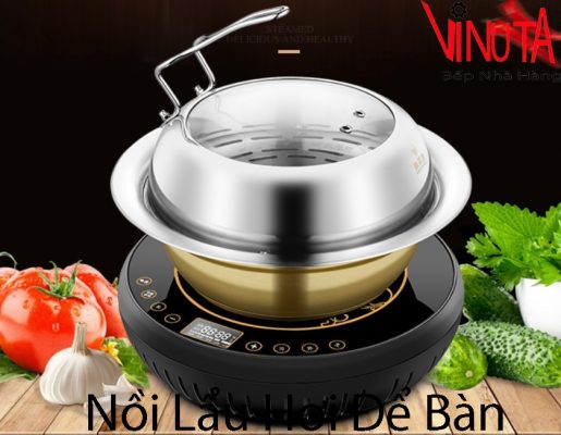 nồi lẩu hơi để bàn