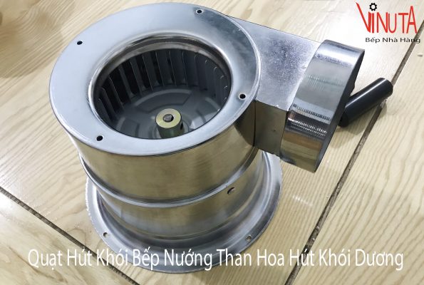 quạt hút khói bếp nướng than hoa hút khói trên