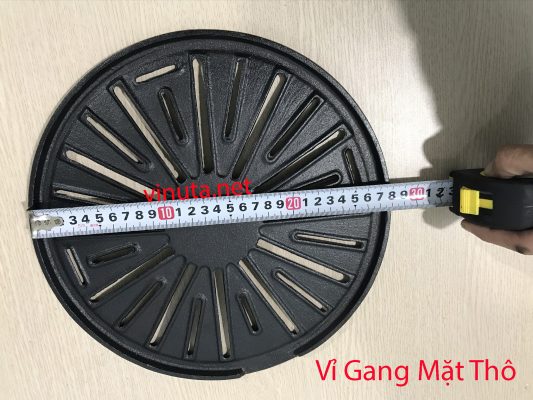 vỉ gang mặt thô