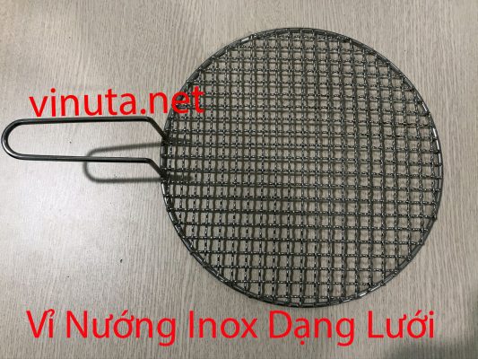 vỉ nướng inox dạng lưới