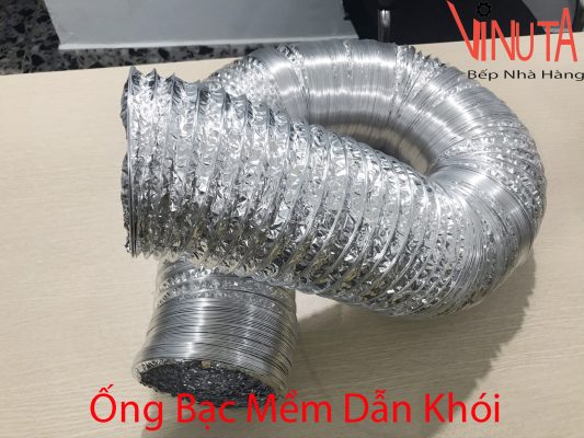 ống bạc mềm dẫn khói