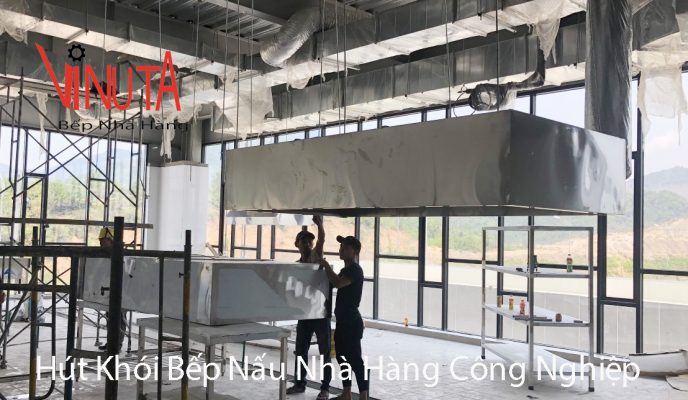 hút khói bếp nấu nhà hàng công nghiệp