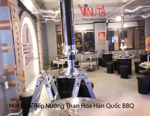 hút khói bếp nướng than hoa hàn quốc bbq