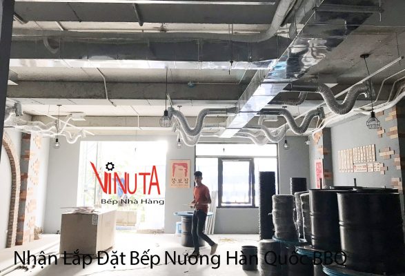 nhận lắp đặt bếp nướng hàn quốc bbq