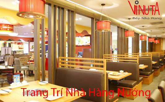 trang trí nhà hàng nướng