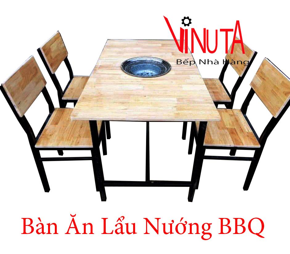 bàn ăn gỗ | bàn ăn mặt gỗ chân sắt | bộ bàn ăn mặt gỗ chân sắt
