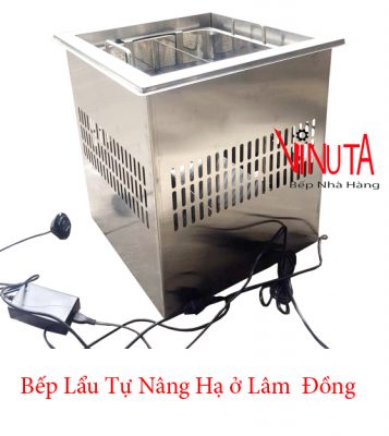 bếp lẩu tự nâng hạ ở lâm đồng