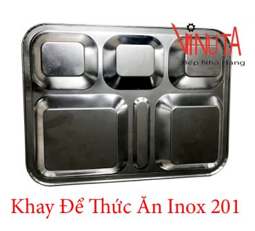 khay để thức ăn inox 201