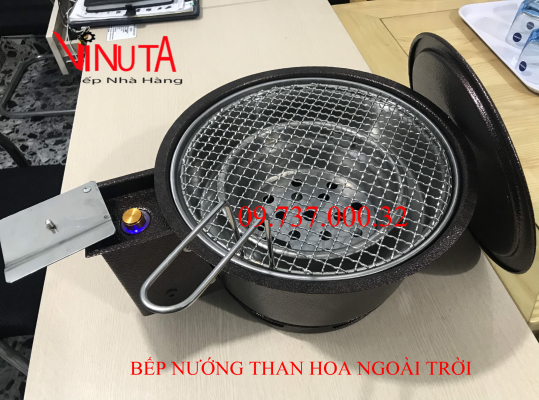 bếp nướng than hoa ngoài trời