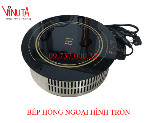 bếp hồng ngoại hình tròn