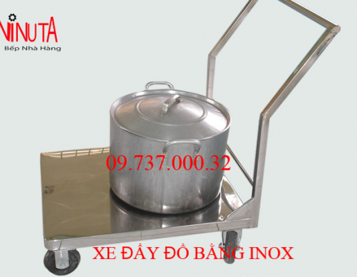 xe đẩy đồ bằng inox