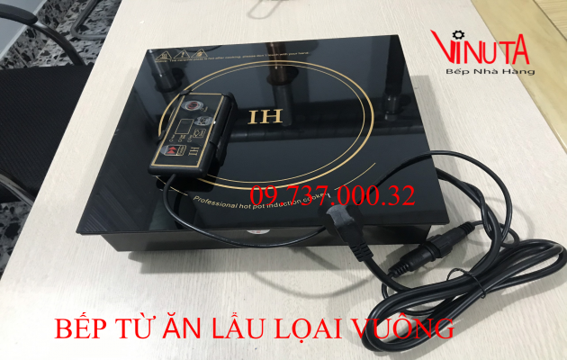 bếp từ ăn lẩu loại vuông