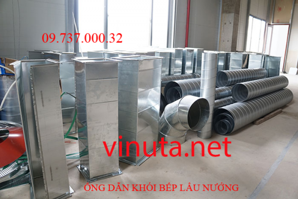 ống dẫn khói bếp lẩu nướng