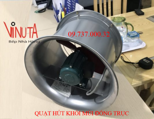 quạt hút khói mùi đồng trục