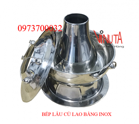 bếp lẩu cù lao bằng inox