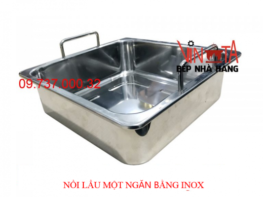 nồi lẩu một ngăn bằng inox