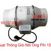 quạt thông gió nối ống phi 150