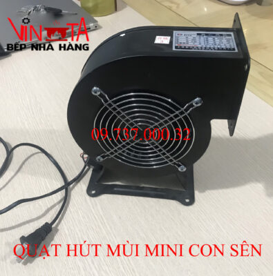 quạt hút mùi mini con sên