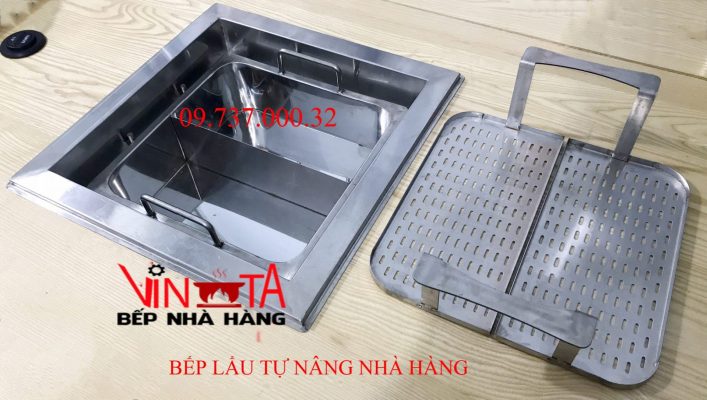 bếp lẩu tự nâng nhà hàng