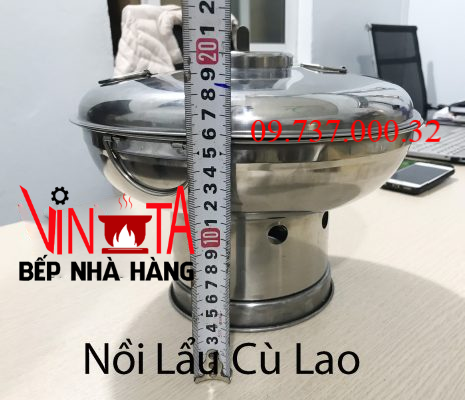 nồi lẩu cù lao inox giá rẻ