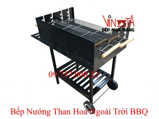 bếp nướng than hoa ngoài trời bbq