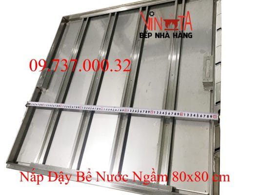 nắp đậy bể nước ngầm 80 x 80 cm