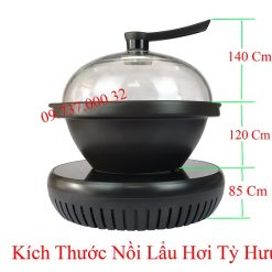 kích thước nồi lấy hơi