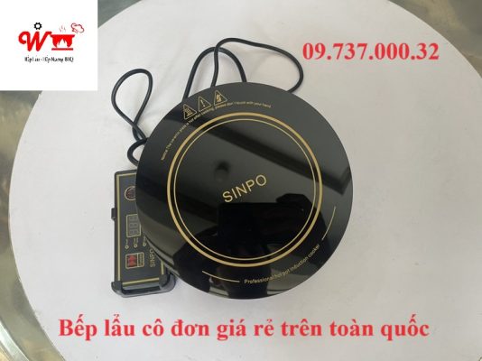 bếp lẩu cô đơn giá rẻ