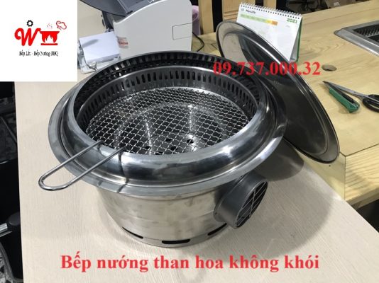 bếp nướng than không khói