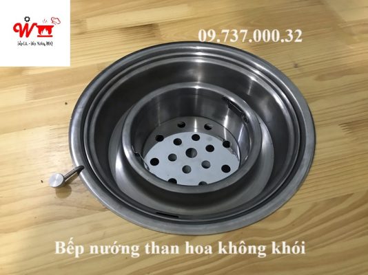 bếp nướng than không khói