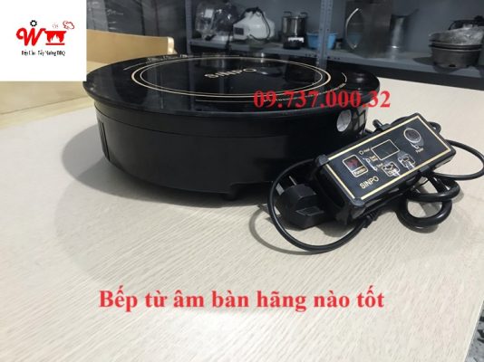 bếp từ âm bàn hãng nào tốt được sử dụng nhiều