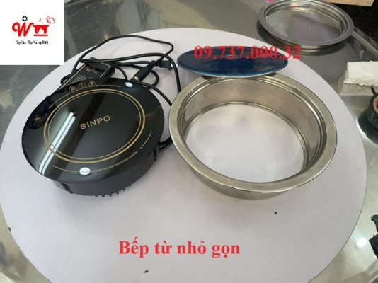 bếp từ ăn lẩu nhỏ gọn