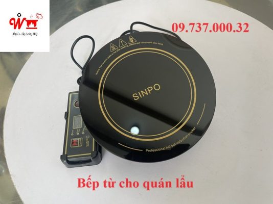 bếp từ được quán lẩu tin dùng