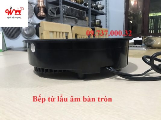 bếp từ lẩu âm bàn tròn 3