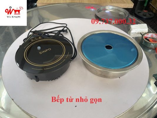 bếp từ nhỏ gọn dễ lắp đặt