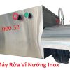 máy rửa vỉ nướng inox