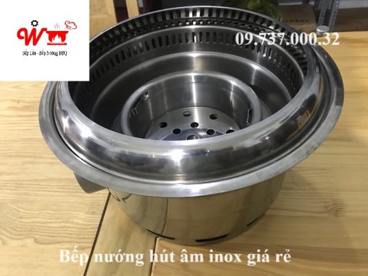 bếp hút âm inox giá rẻ