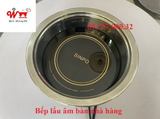 bếp lẩu âm bàn nhà hàng