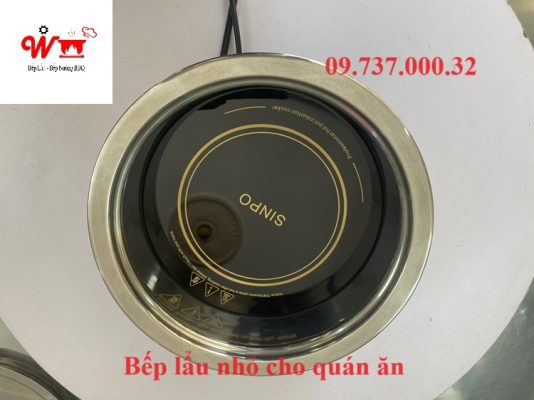 bếp lẩu nhỏ cho quán ăn