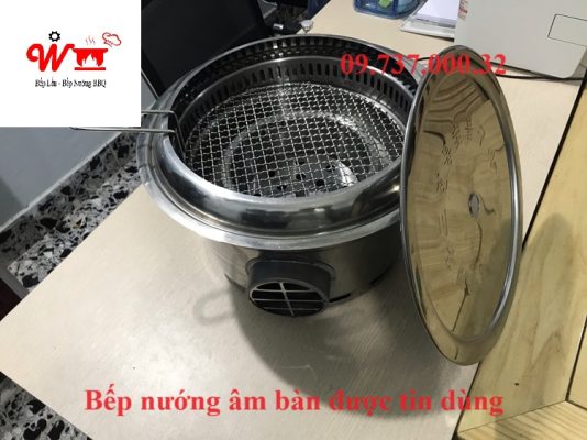 bếp nướng âm bàn được tin dùng