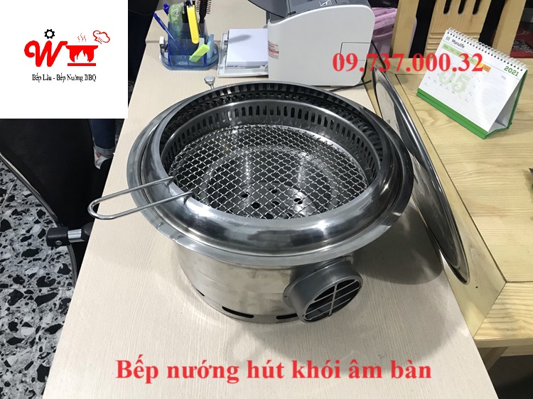 bếp nướng hút khói âm bàn