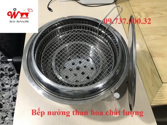 bếp nướng than hoa chất lượng