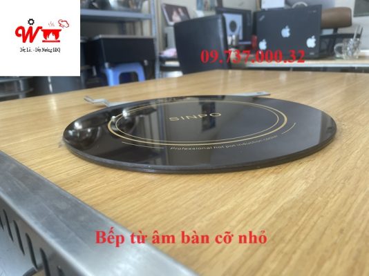 bếp từ âm bàn cỡ nhỏ