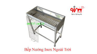 bếp nướng inox ngoài trời