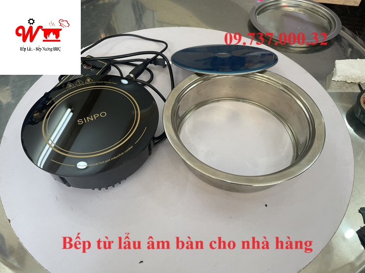 bếp từ lẩu âm bàn cho nhà hàng