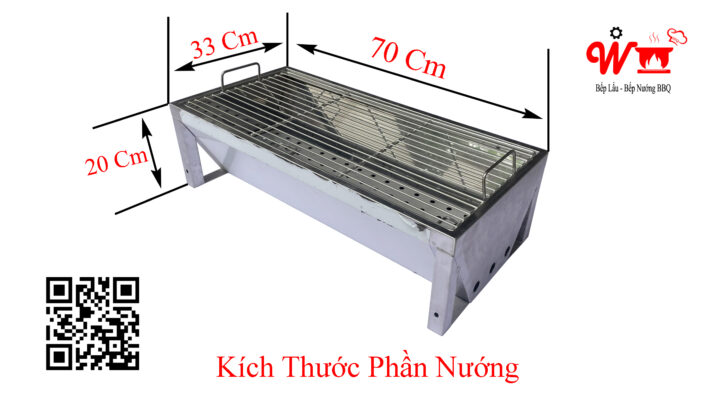 kích thước phần nướng