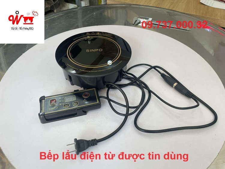 Bếp lẩu điện từ được tin dùng