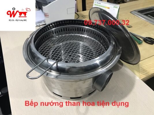 bếp nướng than hoa tiện dụng