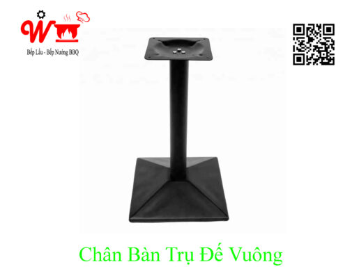 chân bàn trụ đế vuông